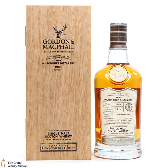 Miltonduff - 30 Year Old 1988 Connoisseurs Choice 2019