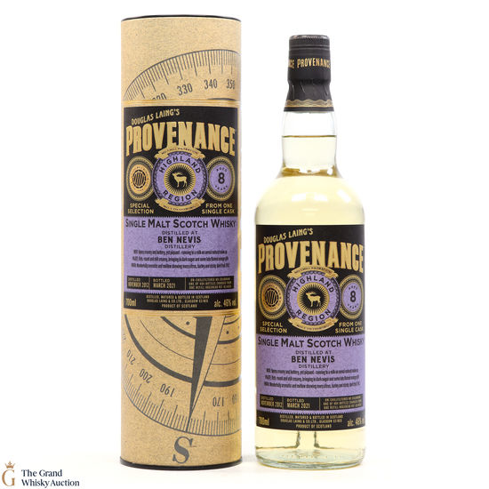 Ben Nevis - 8 Year Old - Provenance