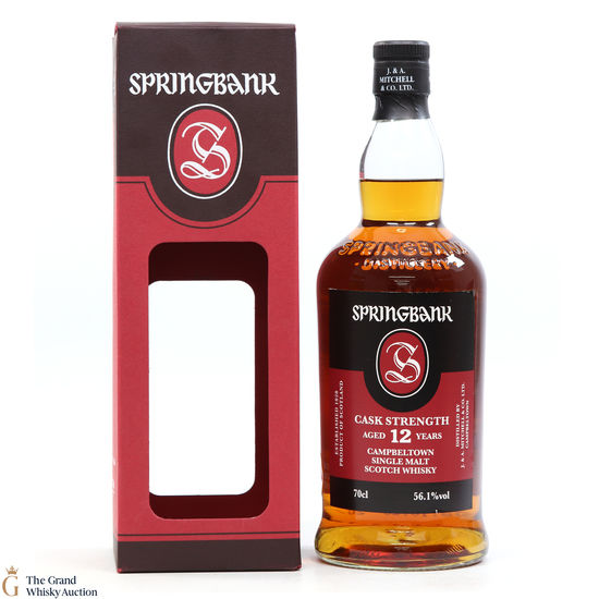 Springbank - 12 Year Old - Cask Strength 56.1%