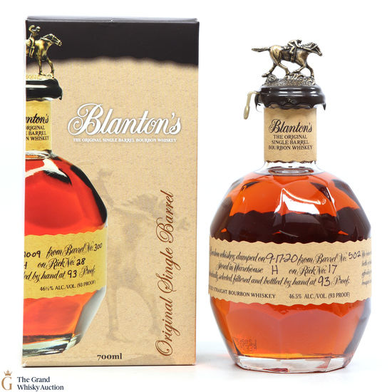 Blanton’s - Single Barrel Bourbon Original #502