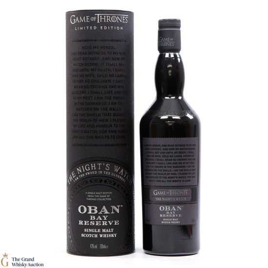 Oban - The Night's Watch - Game of Thrones