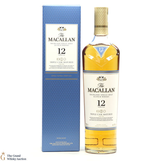 Macallan - 12 Year Old - Triple Cask 