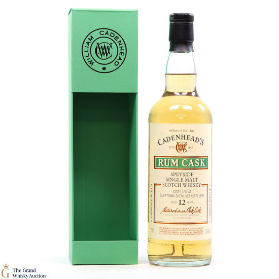 Dufftown-Glenlivet - 12 Year Old 2007 - Cadenhead's 