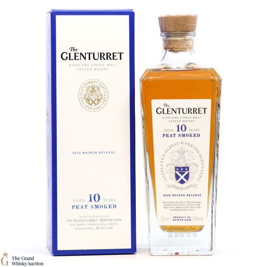Glenturret - 10 Year Old Peat Smoked - 2020 Maiden Release
