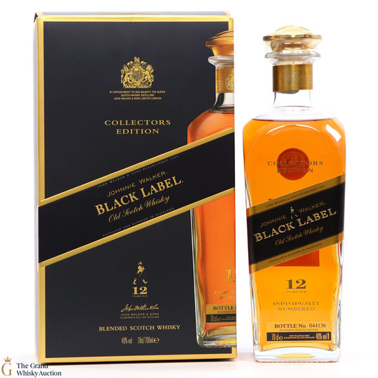 Johnnie Walker - 12 Year Old - Black Label - Collectors Edition