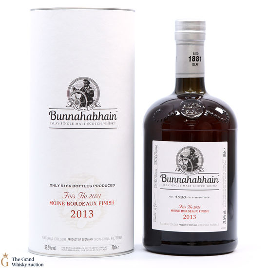 Bunnahabhain - Moine Bordeaux Finish 2013 - Feis Ile 2021