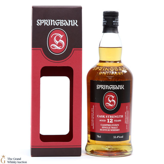 Springbank - 12 Year Old - Cask Strength 55.4% 2021