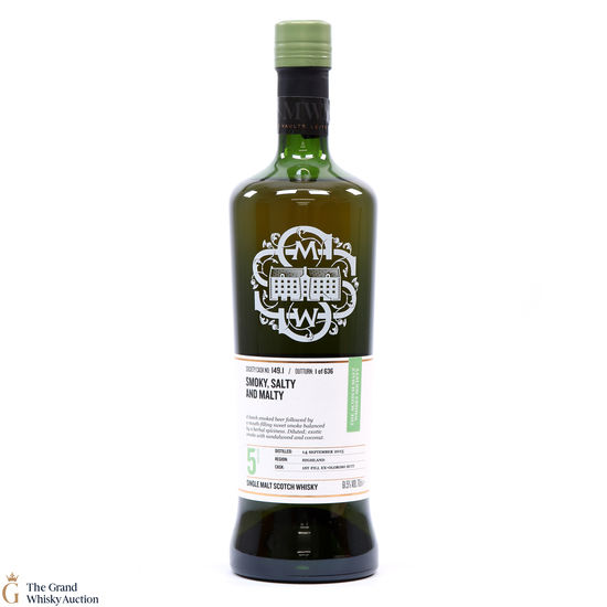 Ardnamurchan - 5 Year Old SMWS 149.1 Smoky, Salty and Malty