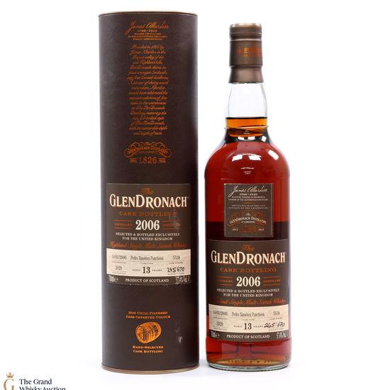 Glendronach - 13 Year Old - 2006 PX Cask #5538