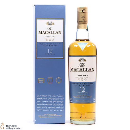 Macallan - 12 Year Old - Fine Oak 
