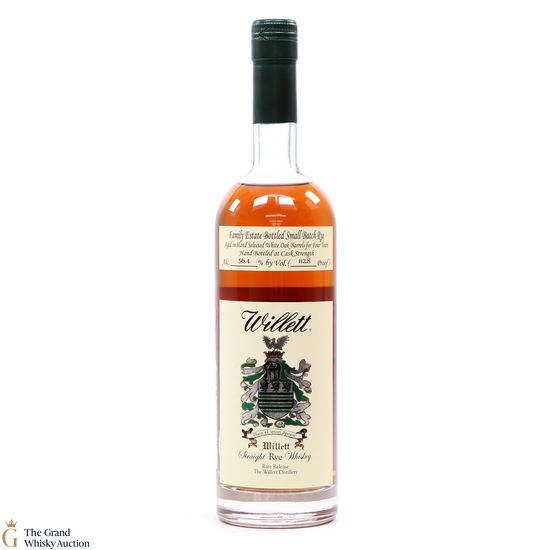 Willett Family Estate - 4 Year Old - Small Batch Straight Rye 