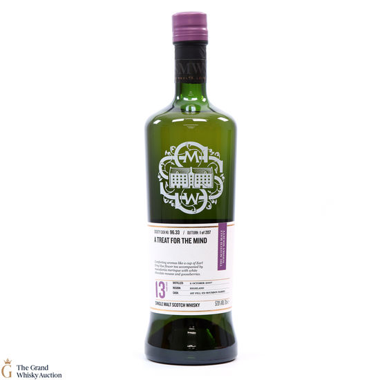 Glendronach - 13 Year Old 2007 SMWS 96.33 - A Treat For The Mind