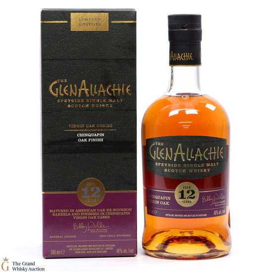 GlenAllachie - 12 Year Old - Chinquapin Oak Finish