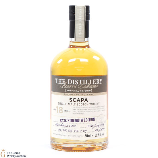 Scapa - 18 Year Old Cask Strength 2000