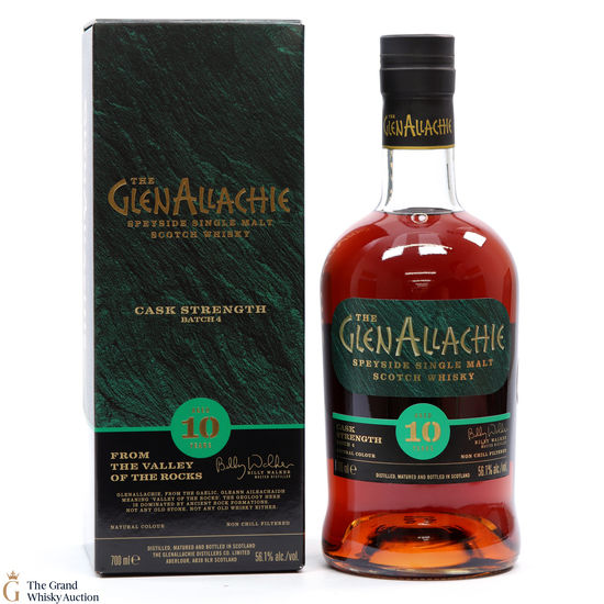 GlenAllachie - 10 Year Old - Cask Strength - Batch 4