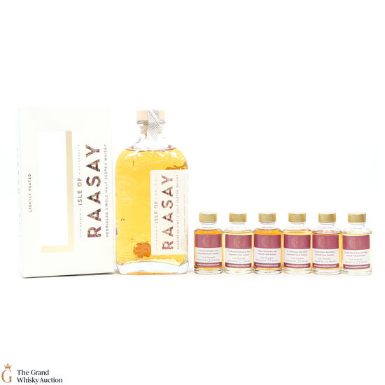 Raasay - Single Malt - R-01 + 6 x 5cl Sample Pack