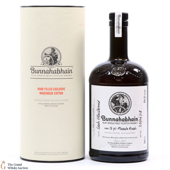 Bunnahabhain - 13 Year Old - Marsala Finish Hand Fill