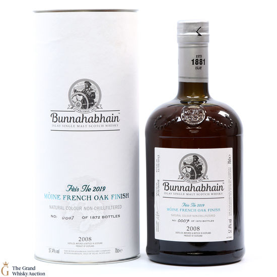 Bunnahabhain - 2008 - Moine French Oak Finish - Fèis Ìle 2019