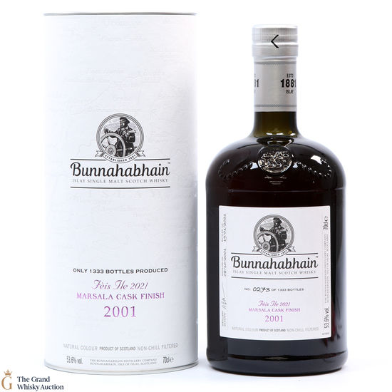 Bunnahabhain - Marsala Cask Finish 2001 - Feis Ile 2021