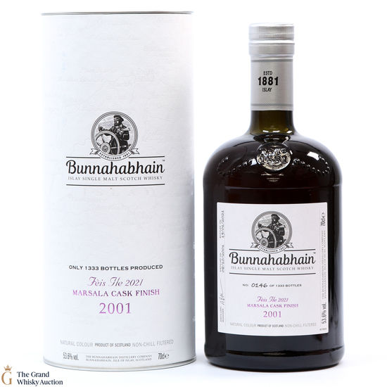 Bunnahabhain - Marsala Cask Finish 2001 - Feis Ile 2021