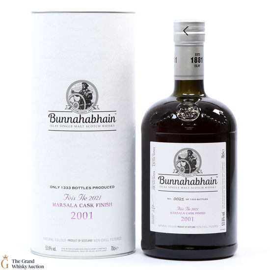 Bunnahabhain - Marsala Cask Finish 2001 - Feis Ile 2021