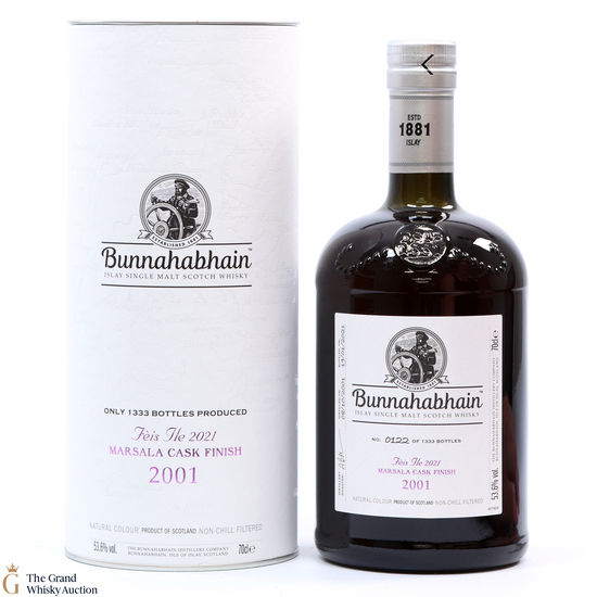 Bunnahabhain - Marsala Cask Finish 2001 - Feis Ile 2021
