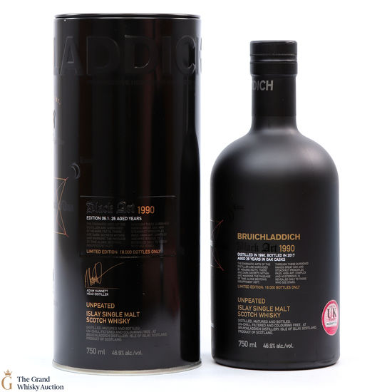 Bruichladdich - 26 Year Old 1990 Black Art Edition 6.1