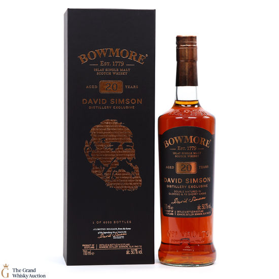Bowmore - 20 Year Old David Simson Distillery Exclusive 2020