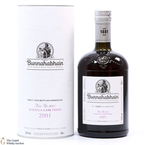 Bunnahabhain - Marsala Cask Finish 2001 - Feis Ile 2021