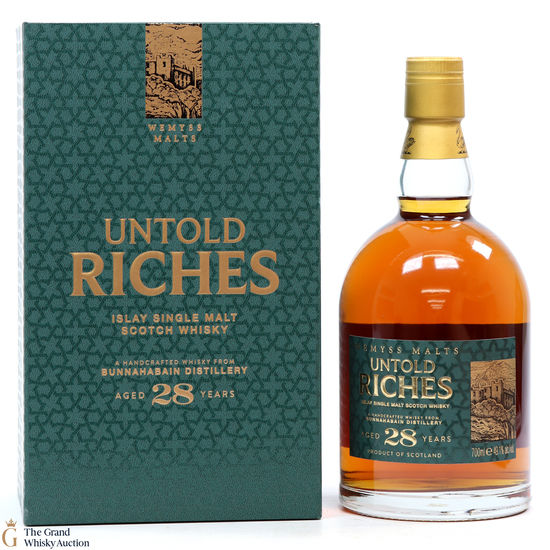 Bunnahabhain - 28 Year Old Wemyss Malts - Untold Riches