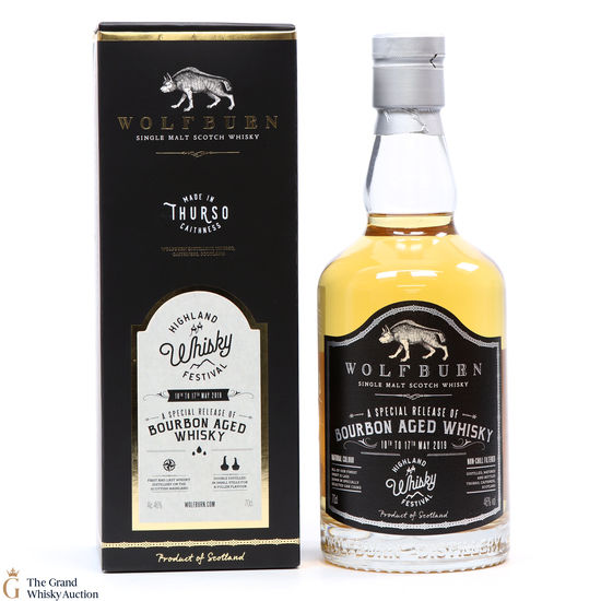 Wolfburn - Bourbon - Highland Whisky Festival  2019