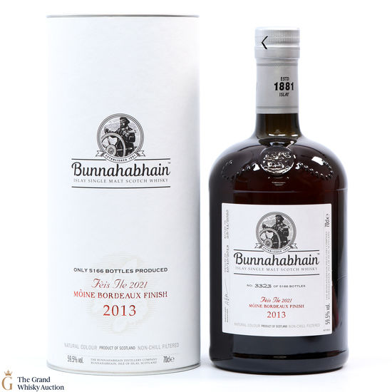 Bunnahabhain - Moine Bordeaux Finish 2013 - Feis Ile 2021