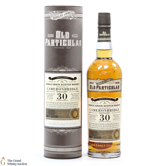 Cameronbridge Distillery - 30 Year Old - Old Particular