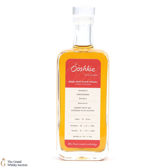 Springbank - 23 Year Old - Ooshkie #583 20cl