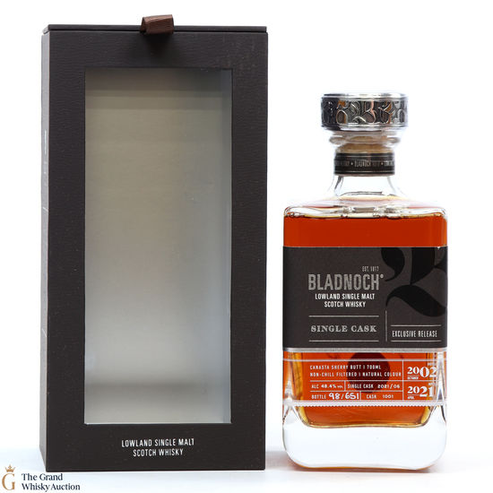 Bladnoch - 2002 Single Cask #1001