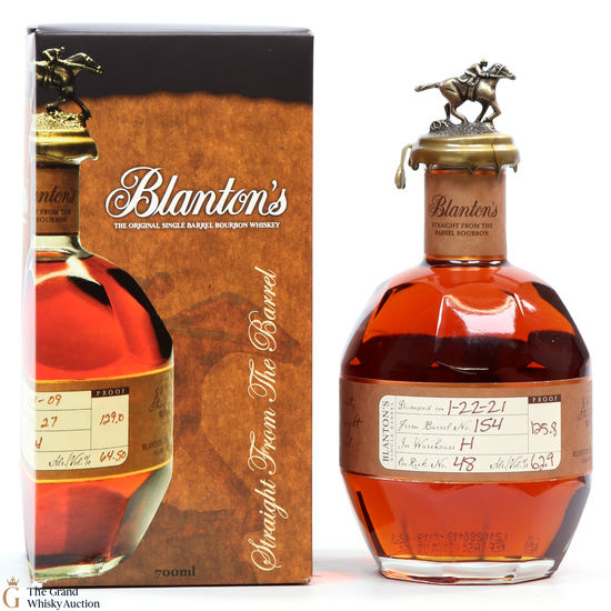 Blanton’s - Straight From The Barrel - Cask Strength