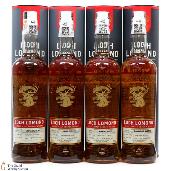 Loch Lomond - Southport Whisky Club Exclusive Cask Set (4 x 70cl)