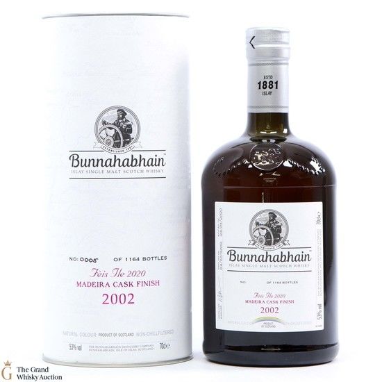 Bunnahabhain - 2002 - Maderia Finish - Fèis Ìle 2020