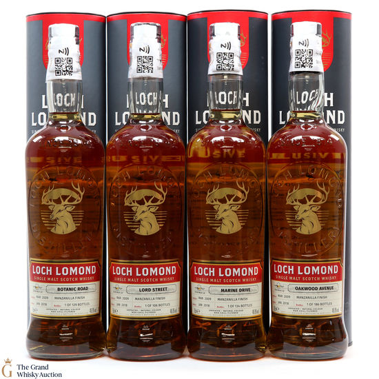 Loch Lomond - Southport Whisky Club Exclusive Cask Set (4 x 70cl)