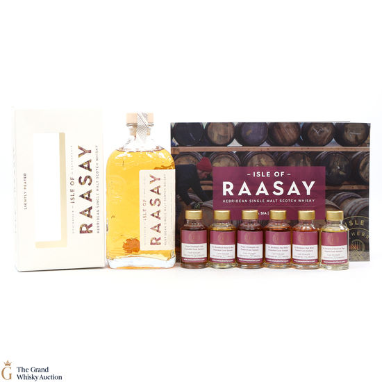 Raasay - Single Malt - R-01 + 6 x 5cl Sample Pack
