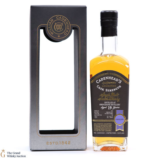 Springbank - 19 Year Old - 2001 Cask Strength - Cadenhead's 