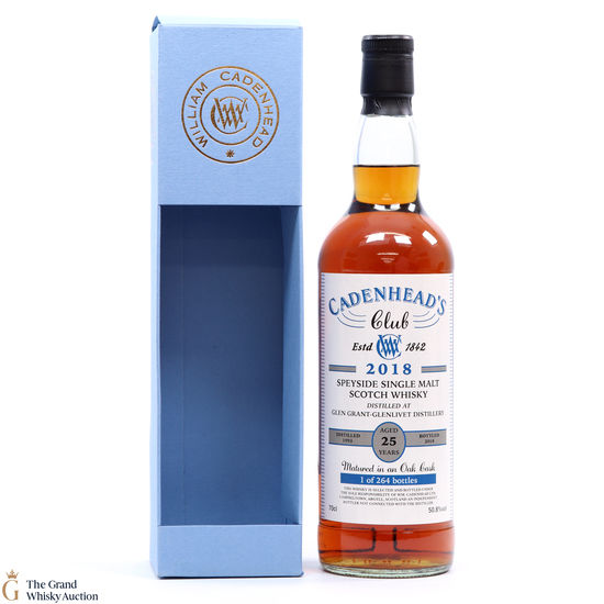Glen Grant-Glenlivet - 25 Year Old - Cadenhead's Club 2018