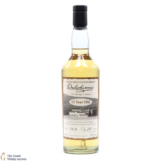 Dalwhinnie - 12 Year Old - Manager's Dram 2009