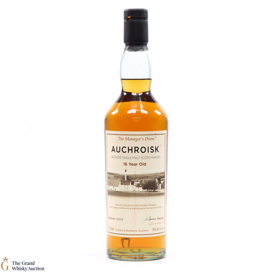 Auchroisk - 16 Year Old - The Manager's Dram