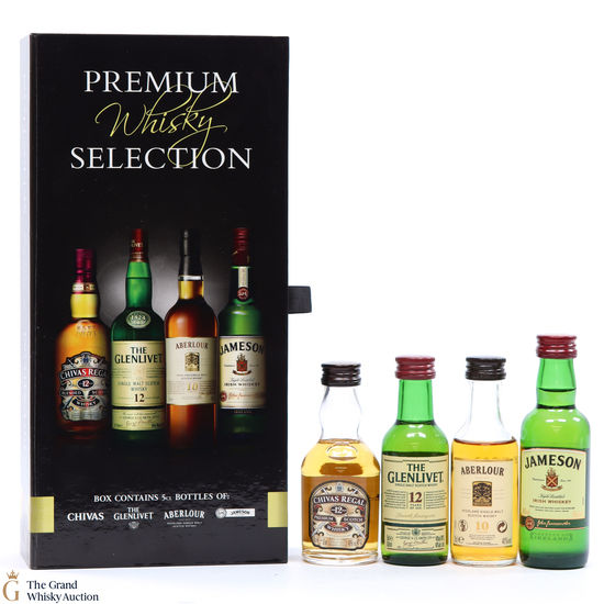 Premium Whisky Selection - 4 x 5cl 