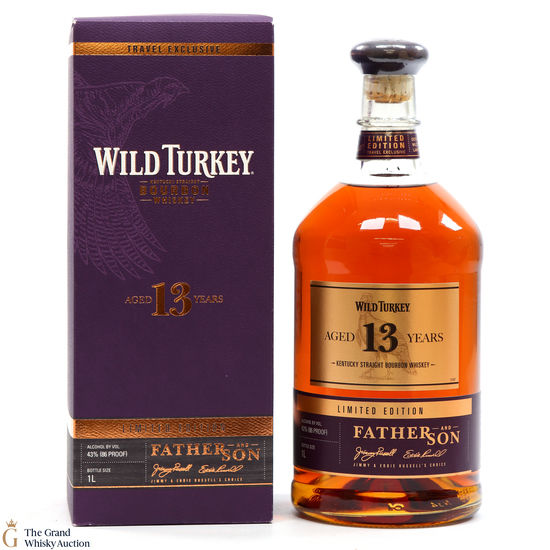 Wild Turkey - 13 Year Old - Father & Son Limited Edition 1L