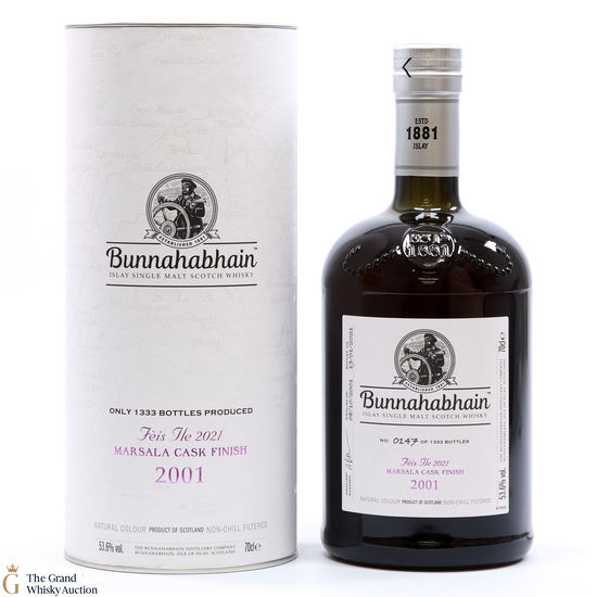 Bunnahabhain - Marsala Cask Finish 2001 - Feis Ile 2021