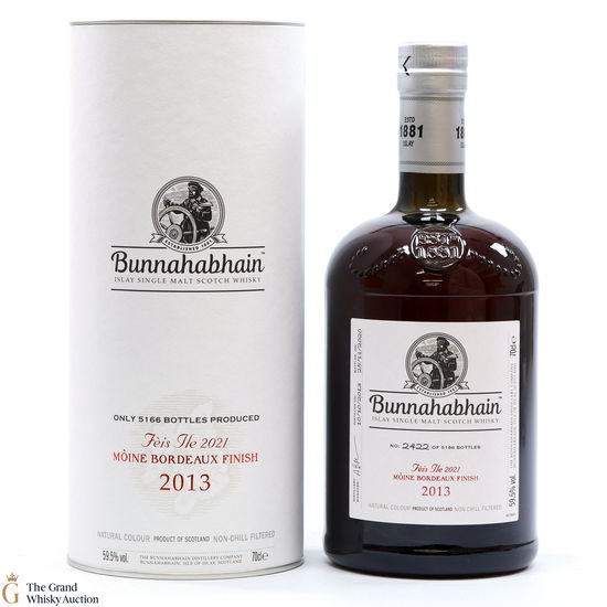 Bunnahabhain - Moine Bordeaux Finish 2013 - Feis Ile 2021