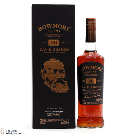 Bowmore - 20 Year Old David Simson Distillery Exclusive 2020