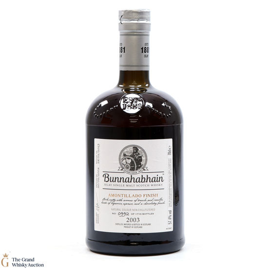 Bunnahabhain - 2003 - Amontillado Cask Finish